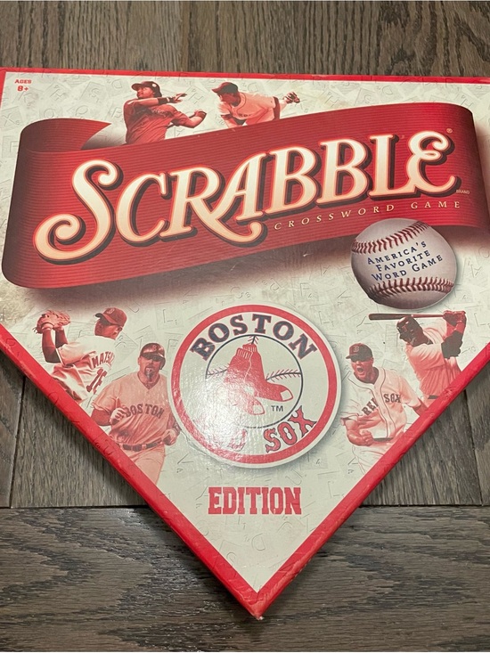 Scrabble Other - SCRABBLE Boston Red Sox Edition Board Game - Red